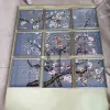 Bộ Tranh Kiếng Hoa Đào 09 Tấm Vẽ Ngược Trên Nền Bạc Dặm XanhBộ Tranh Kiếng Hoa Đào 09 Tấm Vẽ Ngược Trên Nền Bạc Dặm Xanh