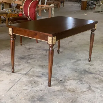 Bàn Ăn Louis XVI 1m4 Gỗ ASH