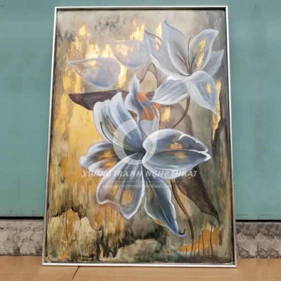 Tranh Hoa Ly Vẽ Giả Cổ