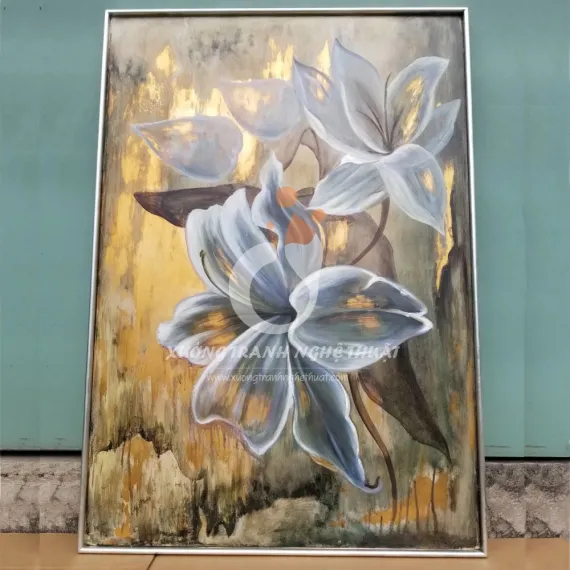 Tranh Hoa Ly Vẽ Giả Cổ
