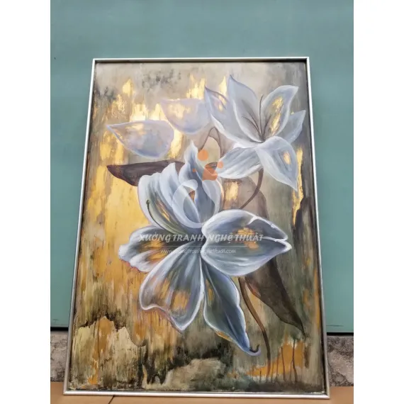 Tranh Hoa Ly Vẽ Giả Cổ