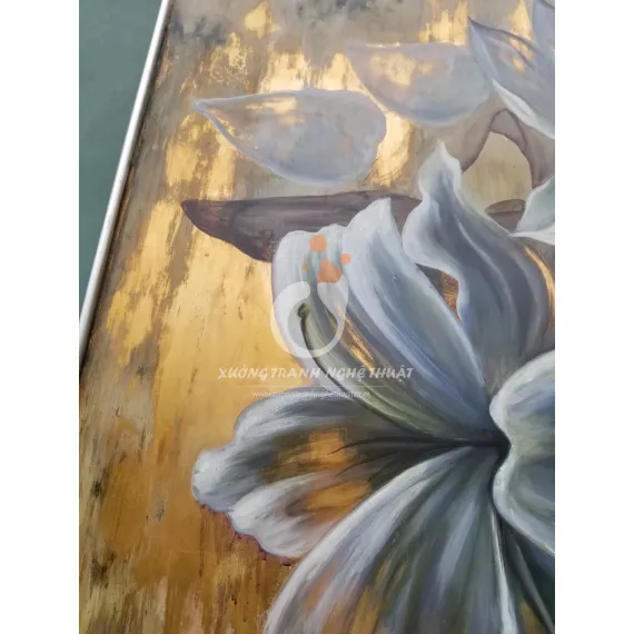 Tranh Hoa Ly Vẽ Giả Cổ