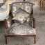 Sofa Đơn Louis XVI KATI Màu Nâu