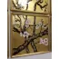 Bộ Tranh Kiếng Hoa Đào 09 Tấm Vẽ Ngược Trên Nền Đồng Bộ Tranh Kiếng Hoa Đào 09 Tấm Vẽ Ngược Trên Nền Đồng