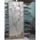 Cặp Tranh Chim Trên Cành Cây Hoa Vẽ Trên Nền Vải Bố Dát Bạc