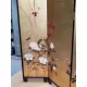 Tranh Bình Phong 04 Tấm Dán Lá Đồng XT01