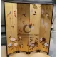 Tranh Bình Phong 04 Tấm Dán Lá Đồng XT01