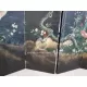 Tranh Bình Phong 06 Tấm Vẽ Bầy Hạc Trên Nền Vải Bố