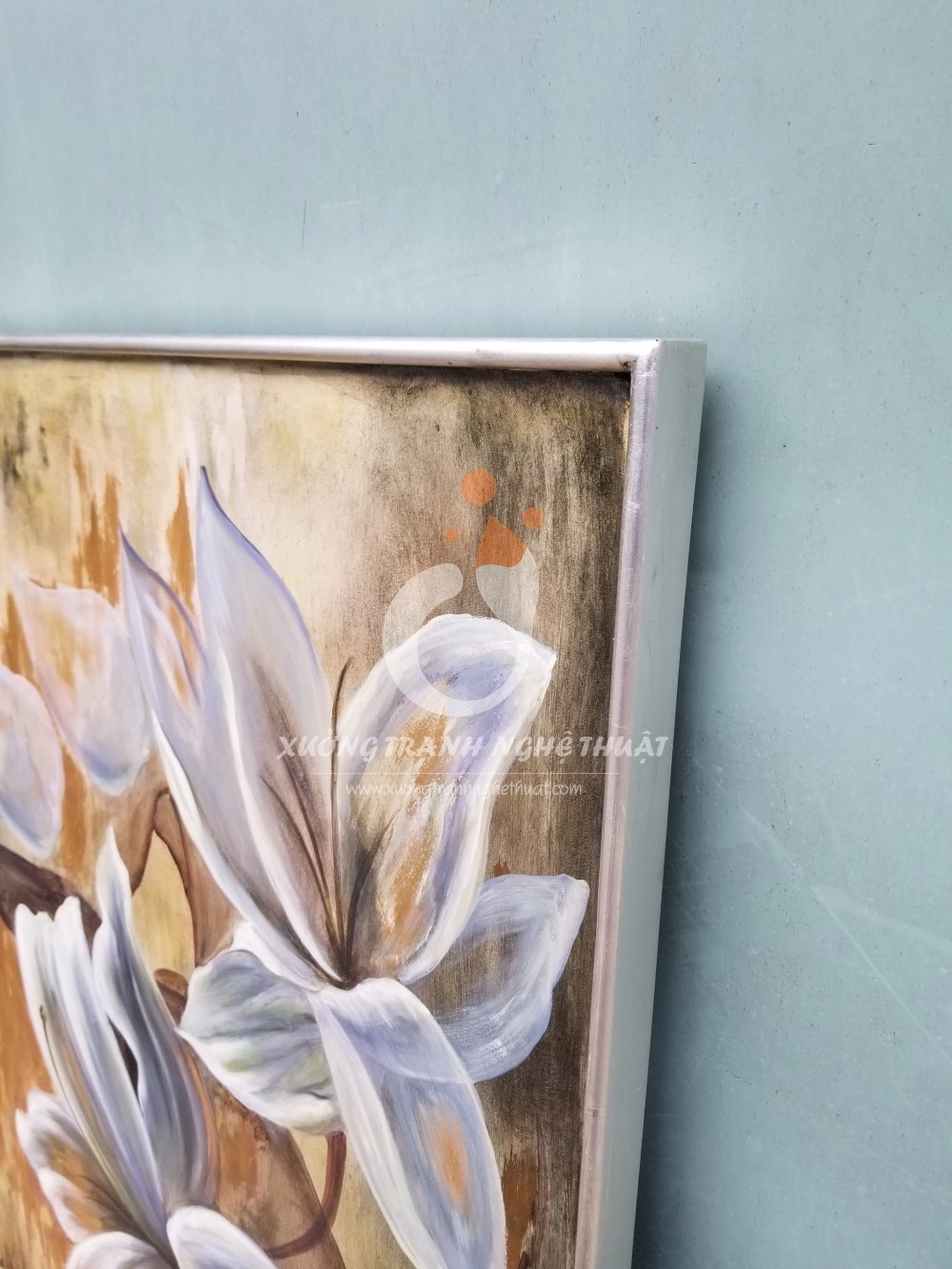 Tranh Hoa Ly Vẽ Giả Cổ, xưởng tranh ngệ thuật